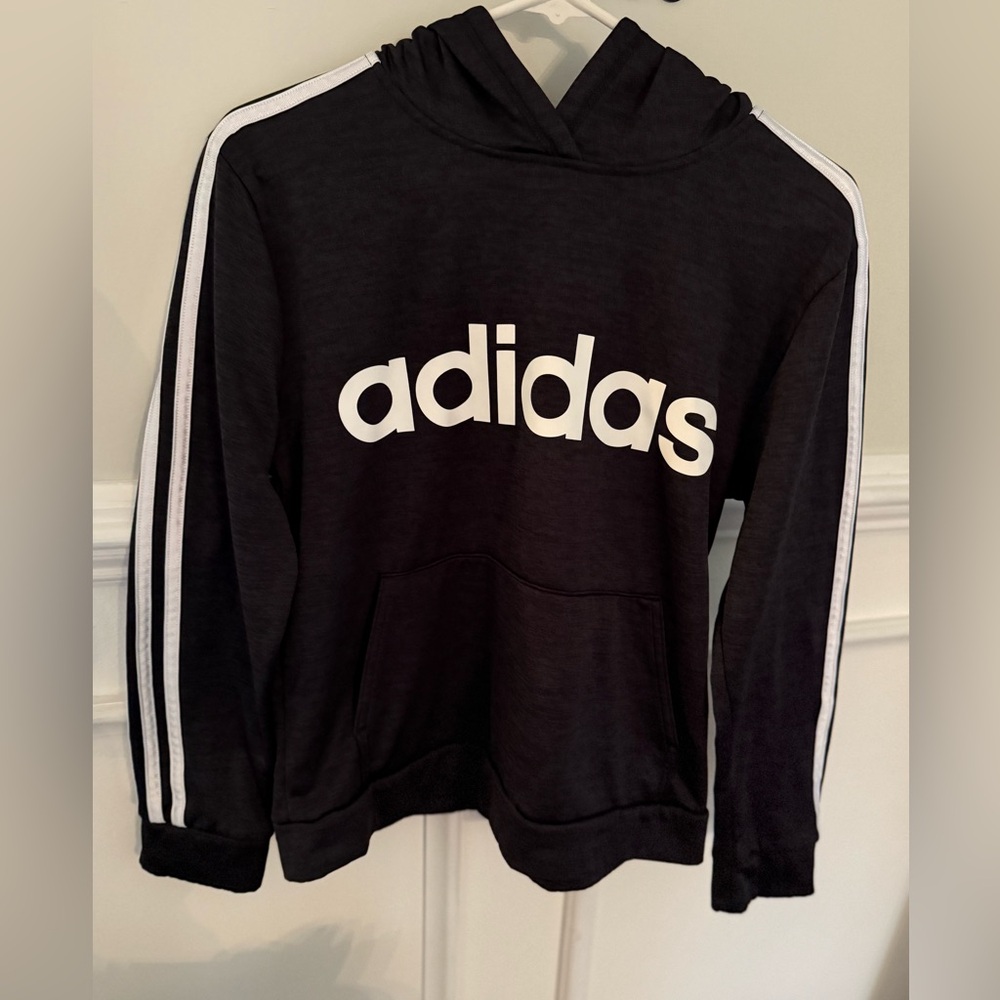 BOYS Adidas Hooded Sweatshirt